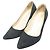 Autre Marque Sergio Rossi Wildleder-Pumps Blau Marineblau