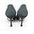 Autre Marque Sergio Rossi Wildleder-Pumps Blau Marineblau - Ansicht 3
