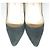 Autre Marque Sergio Rossi Wildleder-Pumps Blau Marineblau - Ansicht 4