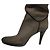 Autre Marque Botas largas de ante GINZA Kanematsu Castaño Negro - vista 13