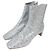 Maison Martin Margiela22 Botas curtas de glitter Prata