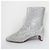 Maison Martin Margiela22 Botas curtas de glitter Prata - vista 2