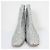 Maison Martin Margiela22 Botas curtas de glitter Prata - vista 3