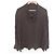Autre Marque Camicia a maniche lunghe in cupro con papillon GALLARDAGALANTE Marrone