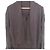 Autre Marque Camicia a maniche lunghe in cupro con papillon GALLARDAGALANTE Marrone - vista 3