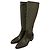 Botas longas acolchoadas Lauren Ralph Lauren Marrom