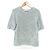 Autre Marque DES PRES Air Chenille Pullover Knit Azul Azul claro