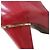 Louis Vuitton Rüschen-Leder-Short-Boots Rot - Ansicht 6
