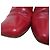 Louis Vuitton Rüschen-Leder-Short-Boots Rot - Ansicht 8