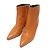 Autre Marque Kurze Lederstiefel Giuseppe Zanotti Orange