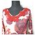 Autre Marque Vestido con estampado de rosas Paola Frani - vista 4
