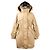 Moncler LAGOPEDE Fox Fur Down Coat Beige - view 2