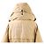 Moncler LAGOPEDE Fox Fur Down Coat Beige - view 6