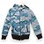 Autre Marque VIVIENNE TAM Chaqueta acolchada reversible Castaño Azul