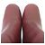 Botines de tacón alto de piel Marni Castaño Burdeos - vista 4