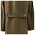 Abrigo largo de lana Theory Luxe SUPER SEEK JEMINA Verde Caqui - vista 6