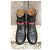Autre Marque Botines de piel Via Roma 15 Negro - vista 4