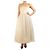 Brunello Cucinelli Trägerloses Tüllkleid in Creme - Größe UK 10 Roh