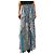 Acne Falda maxi de gasa estampada morada - talla S Púrpura