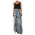 Acne Falda maxi de gasa estampada morada - talla S Púrpura - vista 2