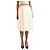 Brunello Cucinelli Falda midi de tul blanco - talla UK 6