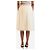 Brunello Cucinelli Falda midi de tul blanco - talla UK 6 - vista 3
