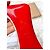Sandali Christian Louboutin in raso bianco e PVC - vista 10