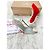 Sandali Christian Louboutin in raso bianco e PVC - vista 12