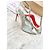 Sandali Christian Louboutin in raso bianco e PVC - vista 3