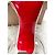 Sandali Christian Louboutin in raso bianco e PVC - vista 5