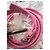 Balenciaga Hourglass XS Monogram Rosa Bianco - vista 11