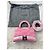Balenciaga Hourglass XS Monogram Rosa Bianco - vista 2