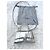 Balenciaga Borsa Hourglass Top Handle Argento Metallico - vista 16