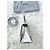 Balenciaga Borsa Hourglass Top Handle Argento Metallico - vista 9