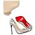 Christian Louboutin Python Leder Pumps Python drucken Metallisch