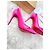 Christian Louboutin Décolleté in Camoscio Rosa e Mesh - vista 10