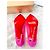 Christian Louboutin Décolleté in Camoscio Rosa e Mesh - vista 3