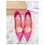 Christian Louboutin Décolleté in Camoscio Rosa e Mesh - vista 9