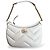 Gucci Marmont Schultertasche aus weißem Leder