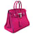 Hermès Borsa Hermes Birkin 25 Blu Porpora - vista 2