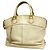 Borsa Louis Vuitton Suhali Lockit MM Bianco