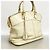 Borsa Louis Vuitton Suhali Lockit MM Bianco - vista 2