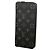 Portafoglio lungo Louis Vuitton Monogram Eclipse Brazza Nero