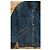 Burberry Jeansjacke mit Lederdetails Braun Blau - Ansicht 4