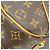 Borsa a Spalla Louis Vuitton Monogram Galliera PM Marrone - vista 6