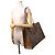 Borsa Tote Louis Vuitton Monogram Reverse Giant OnTheGo GM Rosso - vista 5