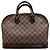 Borsa Louis Vuitton Alma PM Damier Marrone Damier ebene - vista 2