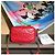 Borsa a tracolla Gucci Marmont Double G - Rosso - vista 2
