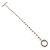 GUCCI Bracciale a catena a palline in argento sterling 925 - vista 3