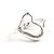 Tiffany & Co Tiffany Open Heart Ring von Elsa Peretti Silber